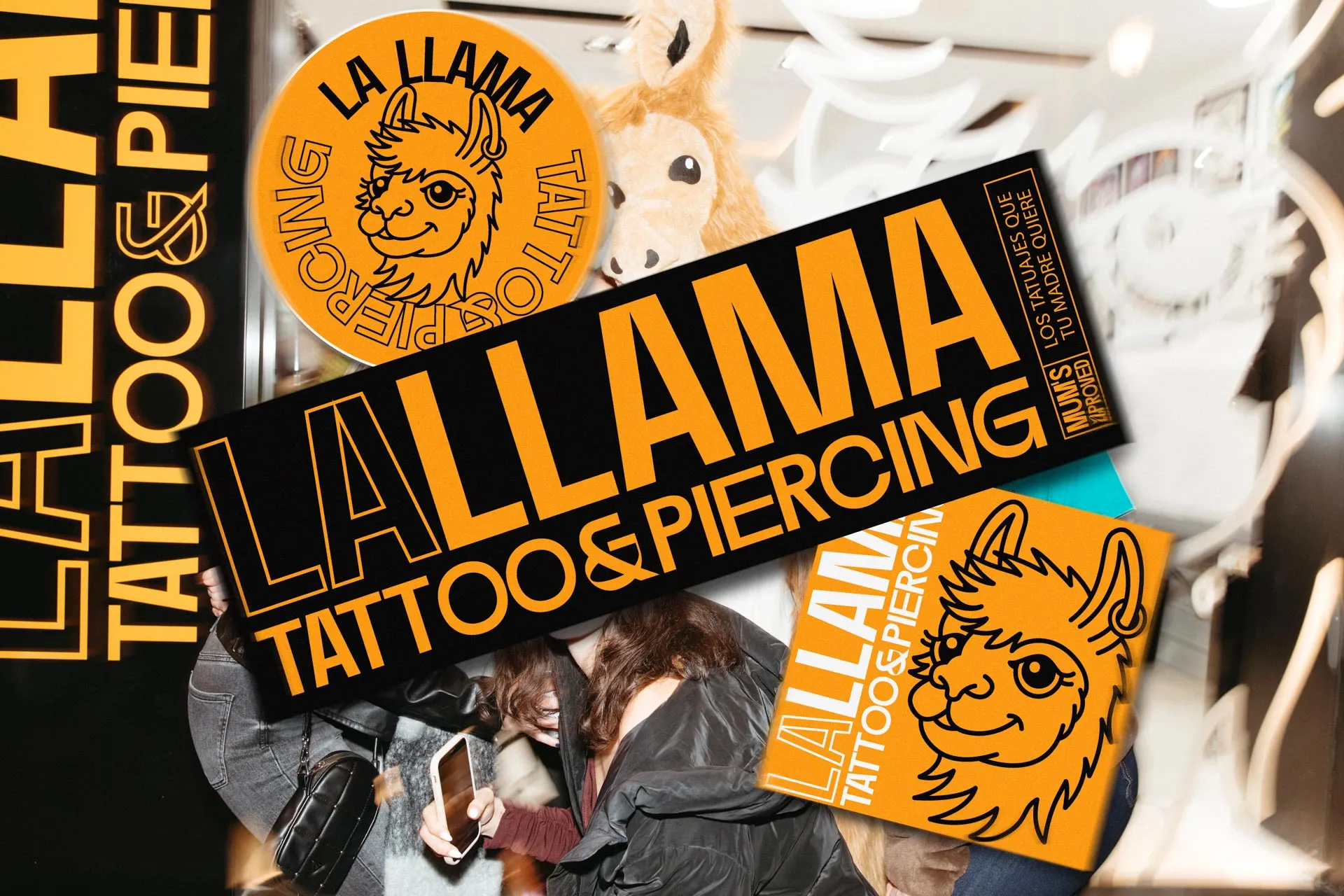 La Llama Tattoo — Branding